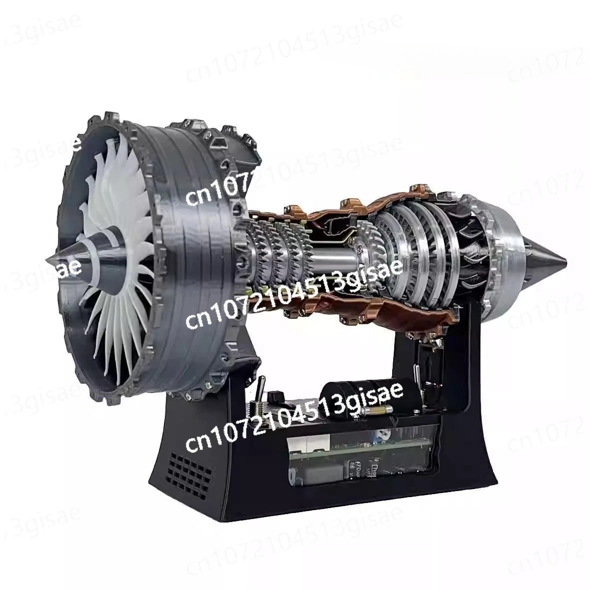 Direct Start, No Transmission Required, Aircraft Engine Brushless Motor Turbofan Engine Model