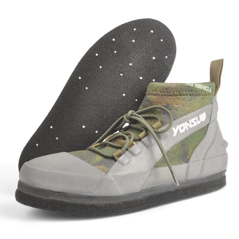 

Обувь для морской рыбалки, ботинки для рыбалки на фетровой подошве, обувь для рыбалки, противоскользящая обувь для рыбалки на скалах в горных ручьях