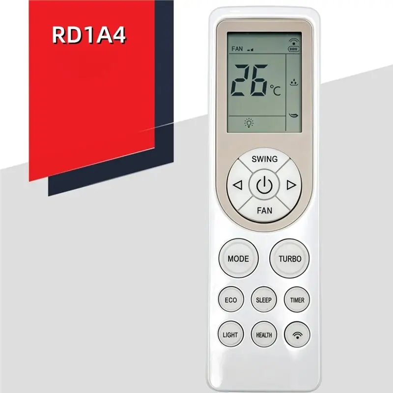 A31T RD1A4 Air Conditioner Remote Control Replacement for AQUA THERMAL Airton for Skyworth METZ TADIRAN Akai ClimaMania