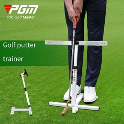 Учебное оборудование PGM-Golf Putting Trainer, пластина для следа клюшки, калибровочный Корректор осанки, тренировка JZQ009