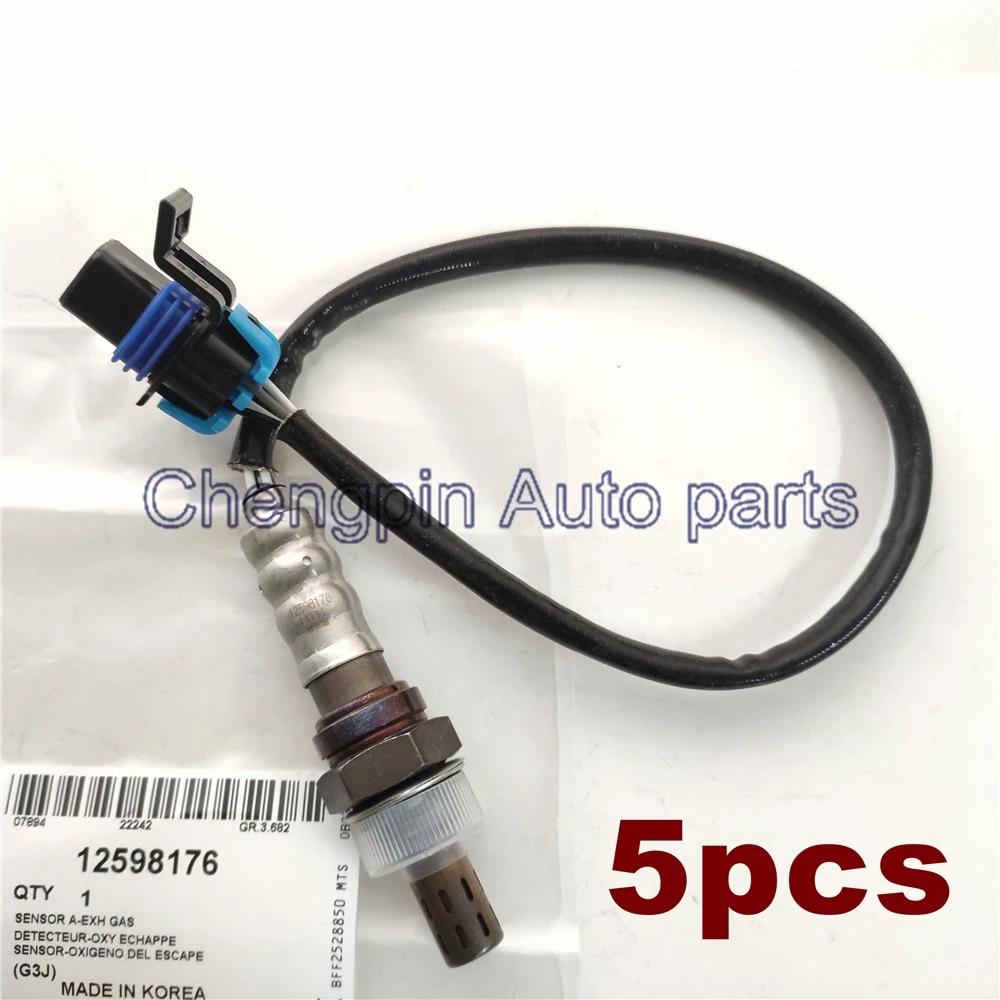 

5 шт. 12598176 Датчик кислорода Лямбда/ ВОЗДУШНЫЙ ТОПЛИВНЫЙ ДАТЧИК OEM # 12586646 12603814 Для Cadillac PONTIAC SOLSTICE SATURN SKY