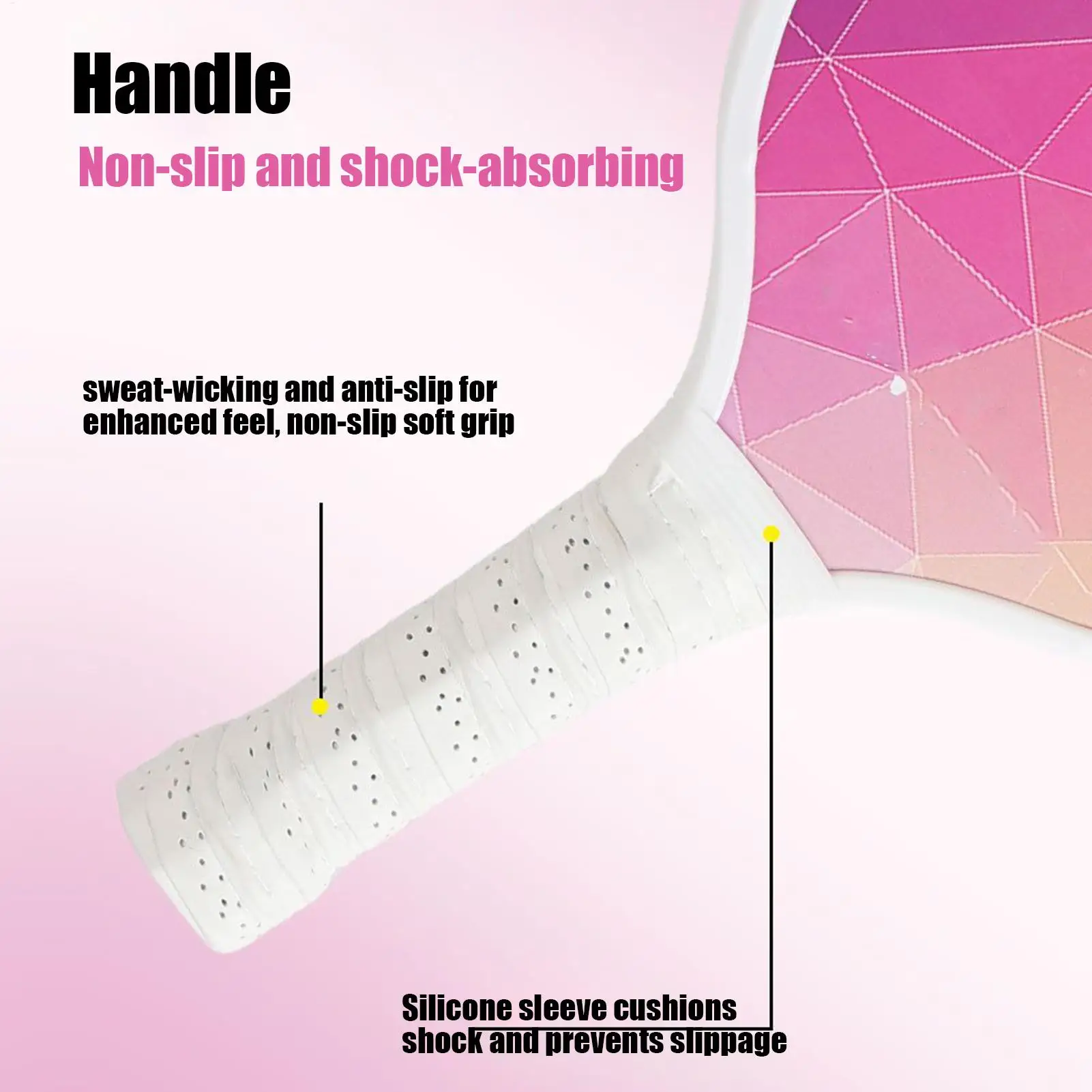 

Pickle Ball Rackets For Adults Professional Pickle Ball Paddle Set For Beginner Training Accessories For Men Players Outdoor