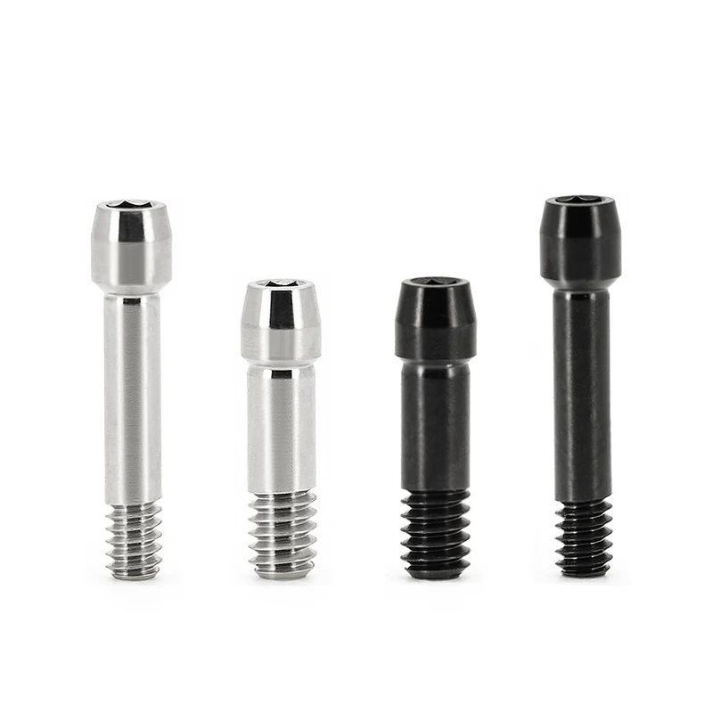 10PS OEM ODM Osstem Compatible Ti Abutment Screws Internal Hex Titanium Screw Dental Implant Component Grade 5 Verified Supplier