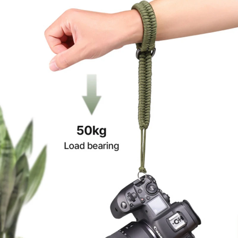 Original Hand-woven Nylon Camera Wrist Strap Quick Release Hand Rope Strap For Camera Canon Nikon Sony Fuji Leica Olympus DSLR