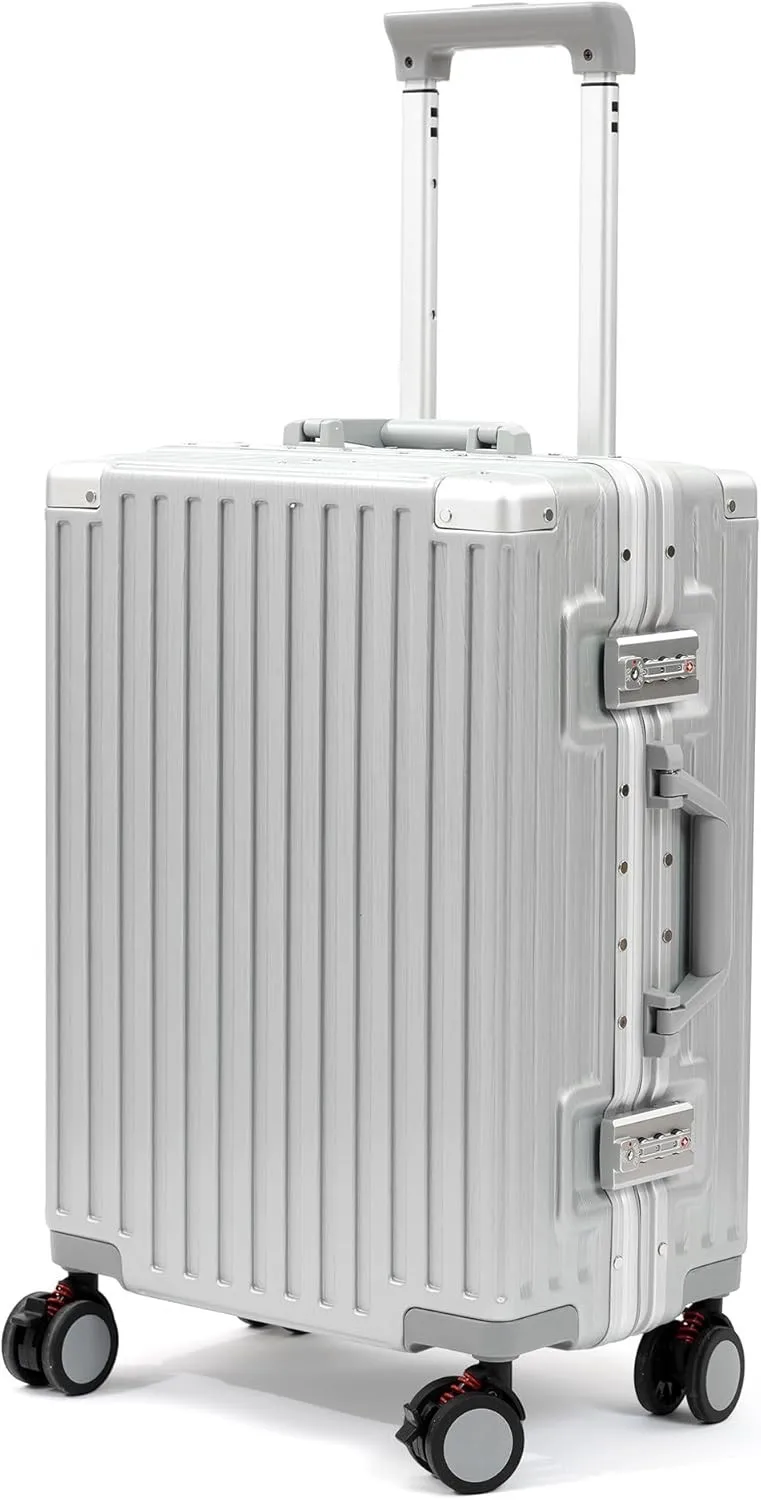 

Чемодан UrbanExplorer 20 дюймов с алюминиевой рамой, одобренный авиакомпаниями, на молнии