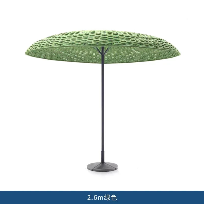 Leisure Villa Swimming Pool Parasol Garden Courtyard Rattan Sun Umbrella Hotel Resort Commercial Internet celebrity umbrell