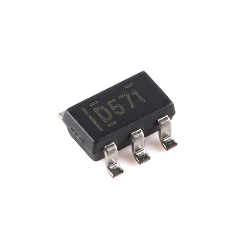 5PCS [Uxin Electronics] original authentic DAC5571IDBVR SOT-23-6 8-bit digital-to-analog converter chip  