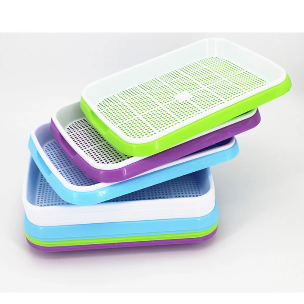 1 قطعة مجموعة صينية تنبت الأرجواني Bpa الحرة Pp نظام النمو بدون تربة لعشب القمح Microgreens الفواكه الخضروات متعددة الوظائف #2