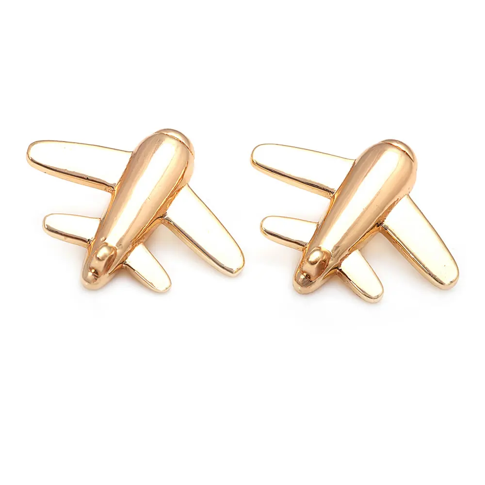 18K Gold Color Airplane Bicycle Tower Windmill Charms Pendants High Quality Diy Jewelry Making Necklace Earrings Accessories