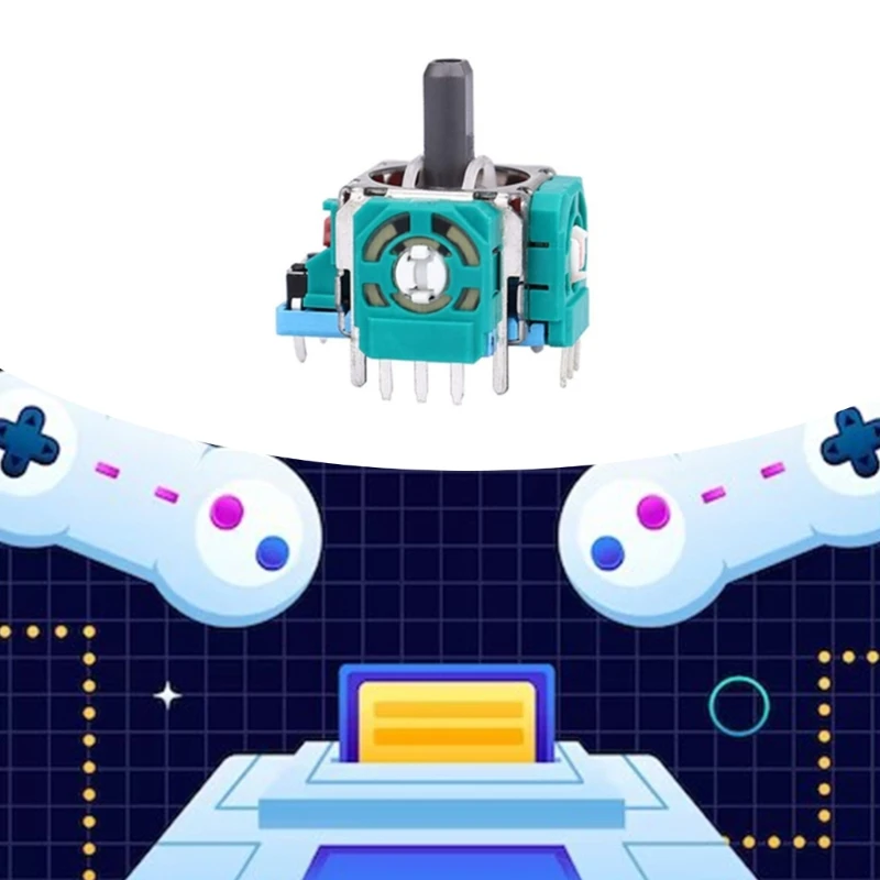 K1AA – bâtons pouce 3D, Joystick, résistance réglable, capuchon tournevis, adapté au réparation contrôleur