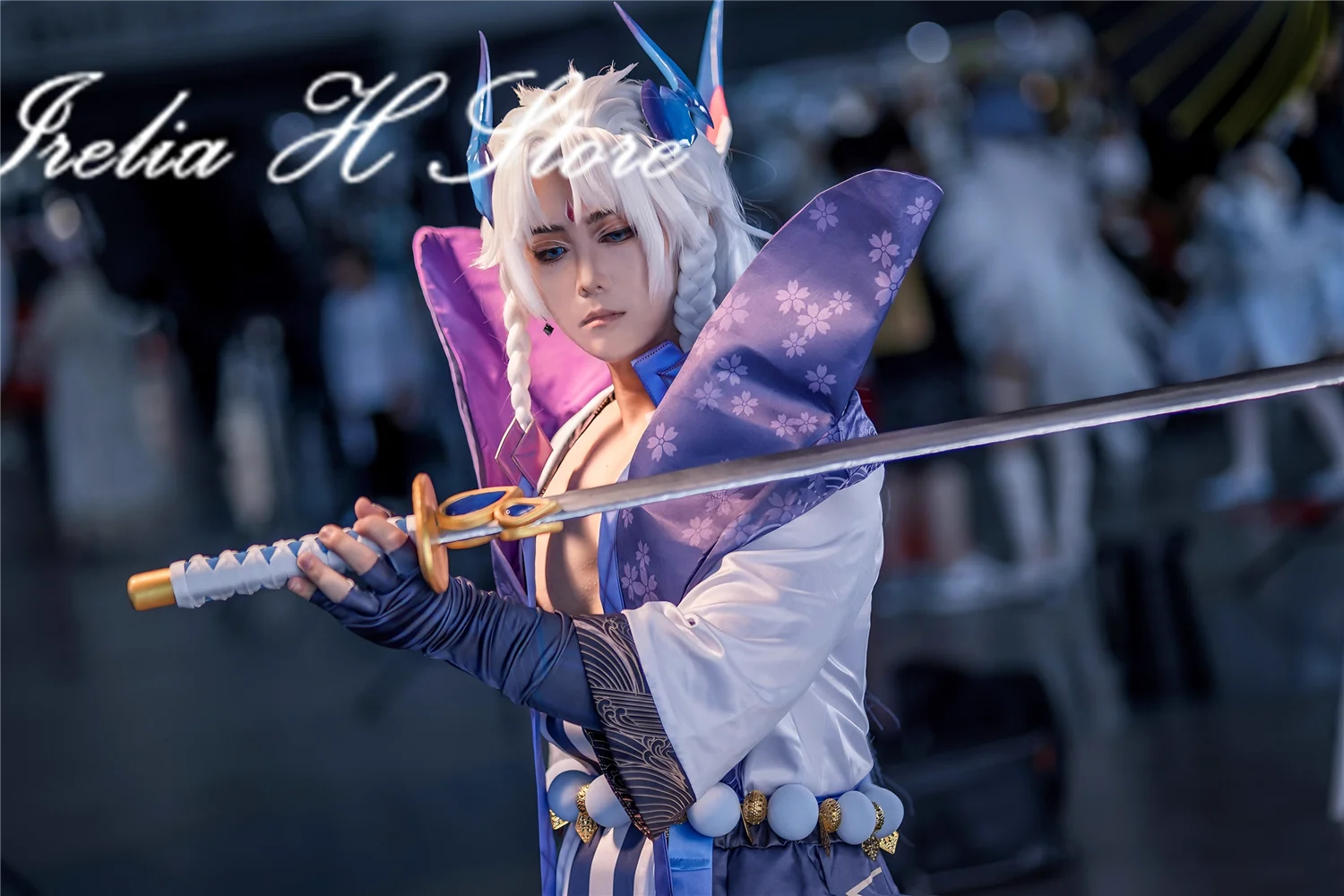 Irelia H yong Spirit Blossom de LOL The Unforgotten Yone Cosplay