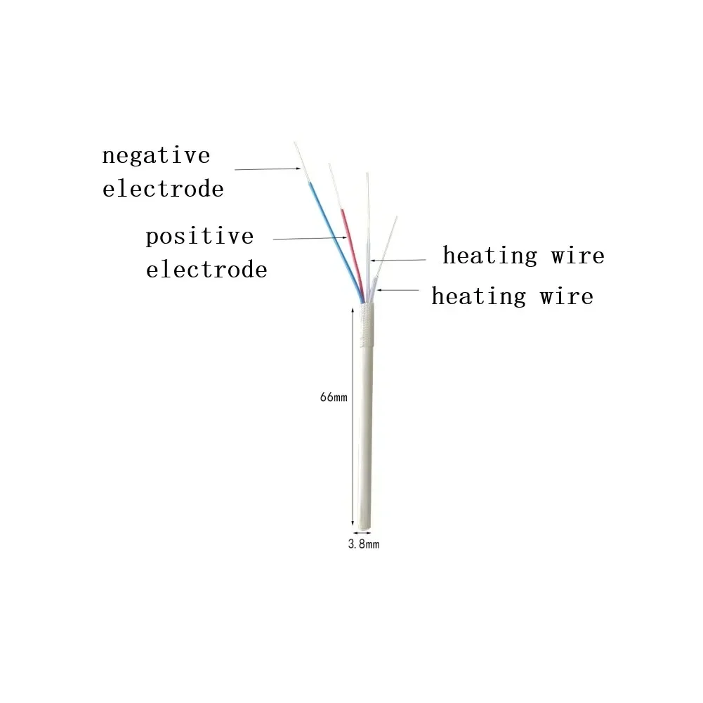 Heat Treatment Welding Tool Parts Ceramic Heating Core Heating Element Nickel-plated For Soldering Station/iron