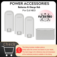 Power Accessories For DJI Neo Battery Pack 1435 mAh Charge Hub Charging Case For DJI NEO Drone Intelligent Flgiht Gears