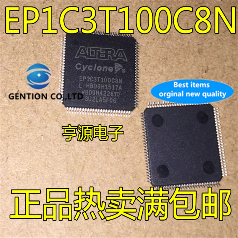 2Pcs  EP1C3T100C8N EP1C3T100C8  TQFP-100 in stock  100% new and original