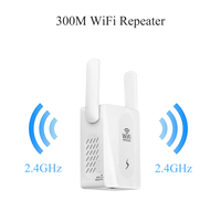 1PCS 300M Wireless Repeater WIFi Signal Amplifier 2.4G Extension Signal Booster For US/EU Home and Small Office