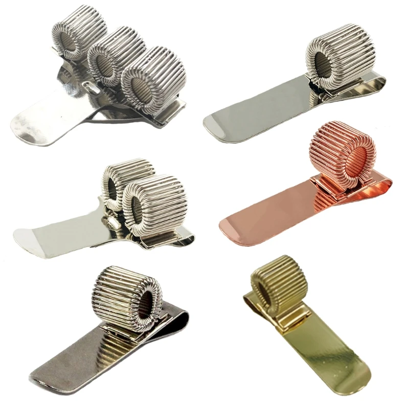 حامل أقلام زنبركي ثابت يستخدم لحل مشكلة الأقلام المفقودة في كثير من الأحيان، ويتم استخدامه في مكتب المدرسة المنزلي وسهل الحمل