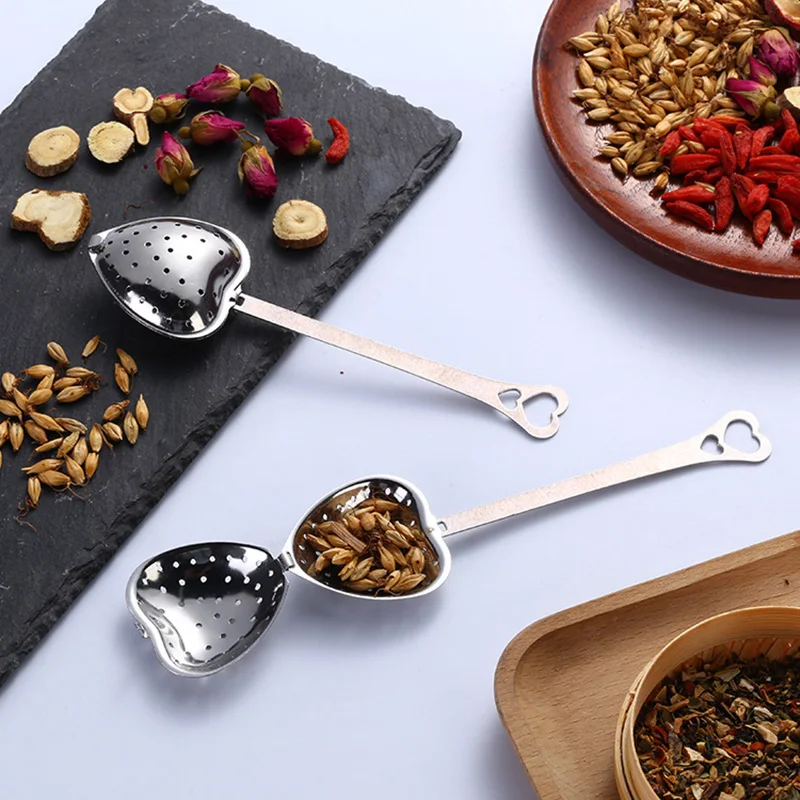 Stainless Steel Round Tea Ball Infuser Kitchen Telescopic Coffee Cha Strainer Diffuser Spice Herb Sieve Teapot Accessories