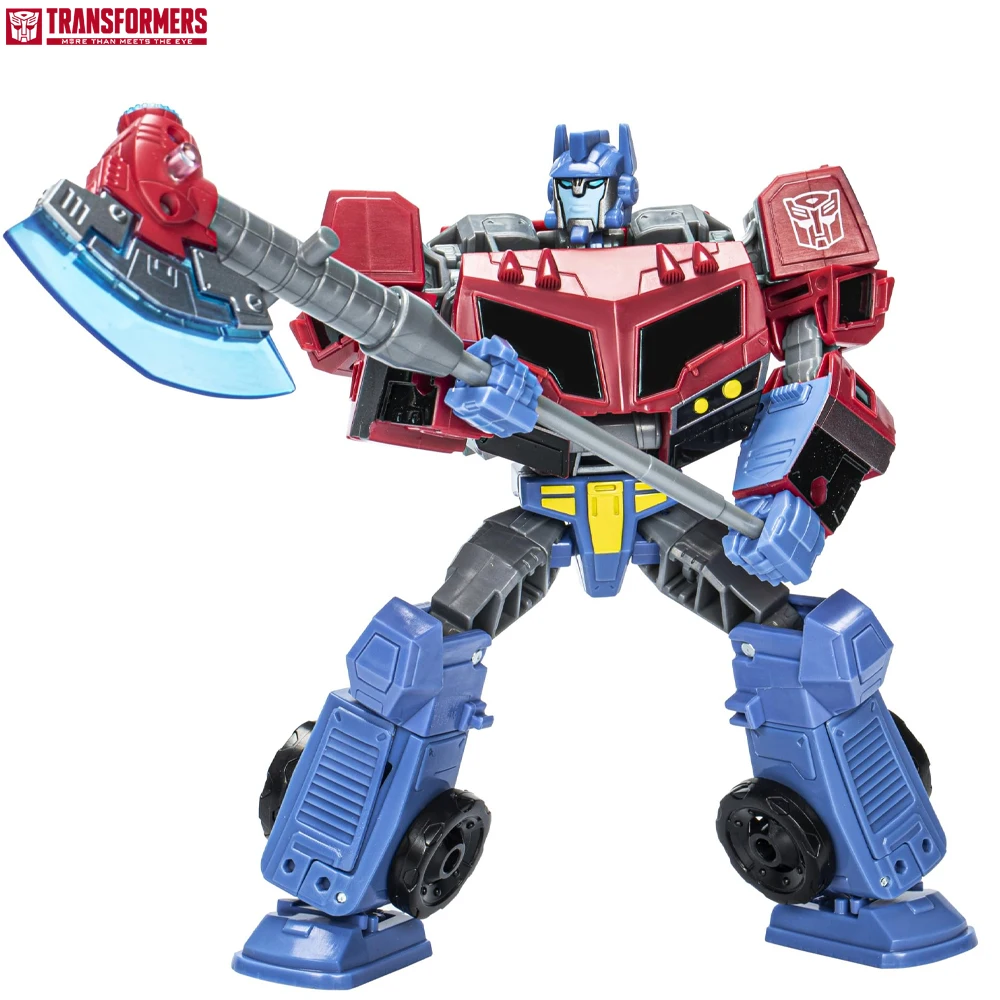 Transformers Legacy United Voyager Class Animated Universe Optimus Prime, 7-Inch Converting Action Figure, 8+