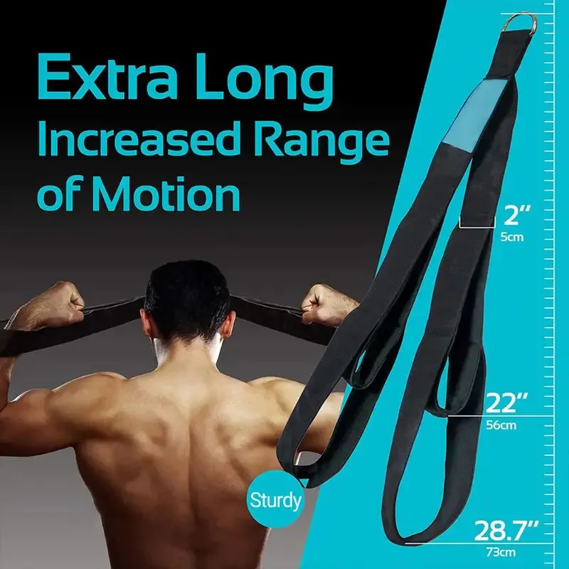 Pull Down Rope Durable Polyester Triceps Extension Strap High Elasticity Fitness Equipment