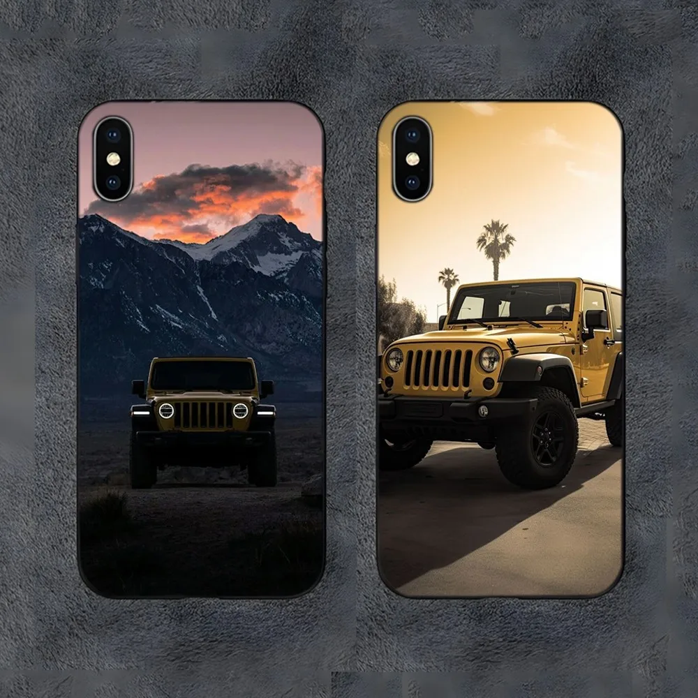 

J-Jeeps off-road SUV Phone Case For Samsung S24,S21,S22,S23,S30,Ultra,S20,S30,Plus,S21 Fe,10,9,5G Silicone Cover