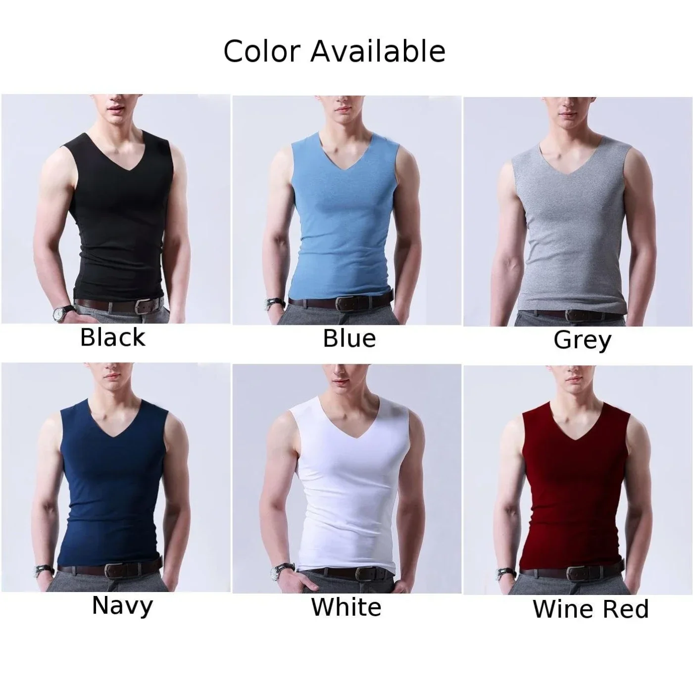 Men\'s Casual Tank Summer High Quality Bodybuilding Fitness Muscle Singlet Ice Silk Man\'s Clothes Sleeveless Fit Vest Seamless