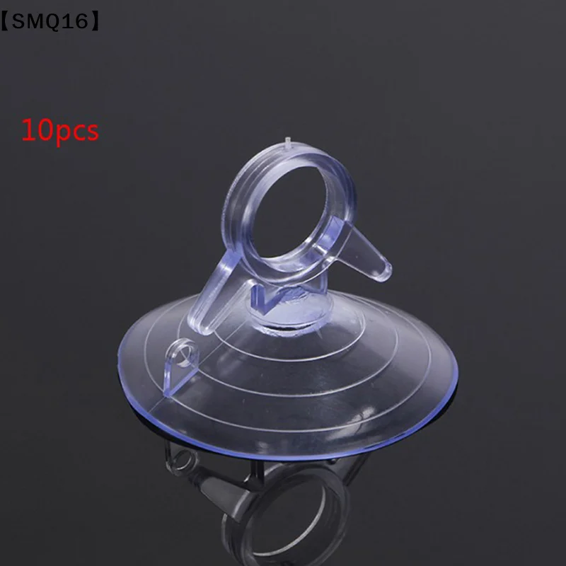 10PCS 4.5CM Rubber Clear Sucker PVC Suction Cup Hook Car Sunshade Suction Cup【SMQ】