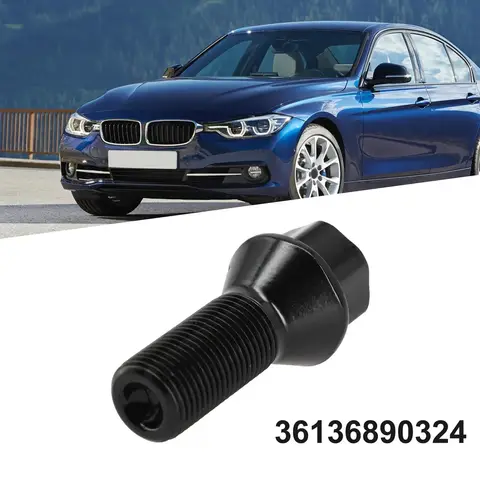 휠 너트 스터드 볼트, BMW E70 E70N E71 F20 F21 F22 F45 F30 F31 F34 F35 X3 F10 E70 X6 스틸 러그 볼트 너트, M14x1.25