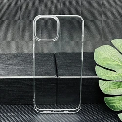 Ultra Clear PC Hard Case For iPhone 15 14 13 12 11 Pro Max X XR XS Max mini Plus Case Slim Transparent Protective Back Cover