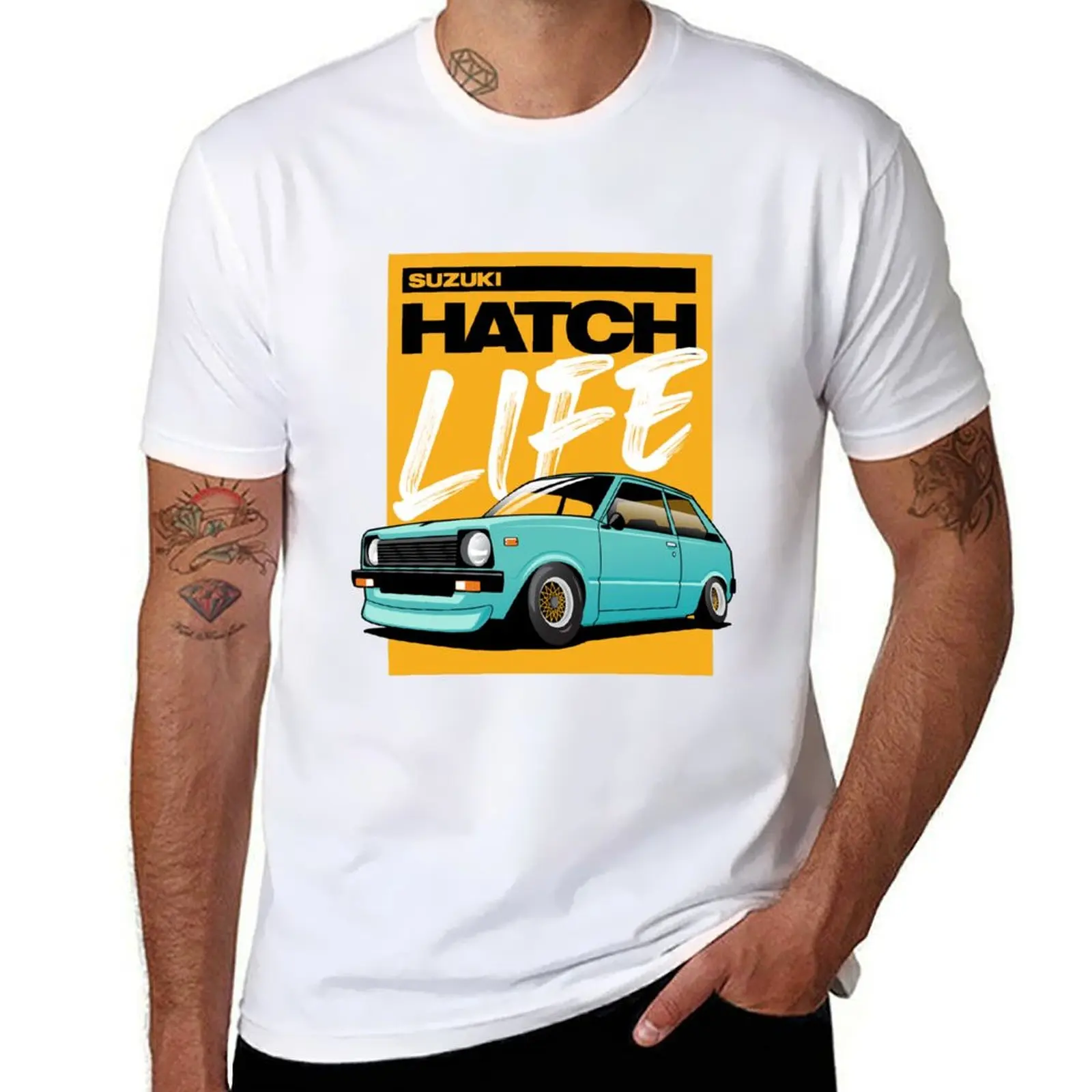 Suzuki Hatch Life T-Shirt heavyweights shirts graphic tees tshirts for men