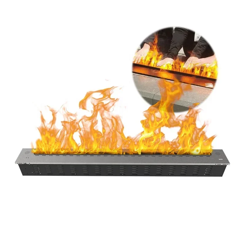 SELV 3D Atomization Simulation Flame Fireplace Appearance Humidifier Aroma Diffuser for Home Office