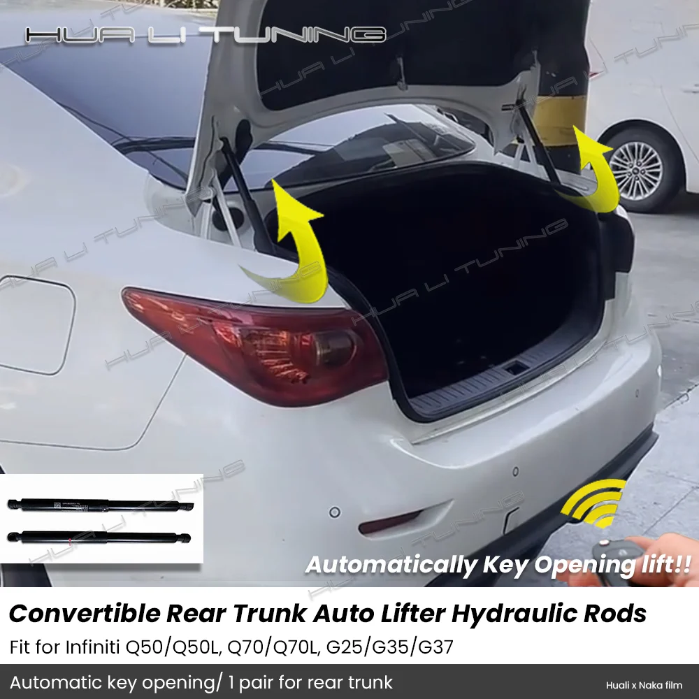 

Trunk Damper For Infiniti Q50 G35/G37/G25 Tailgate Auto-Lift Assist Tailgate Front Engine Hood Support Shock Absorber Accessory