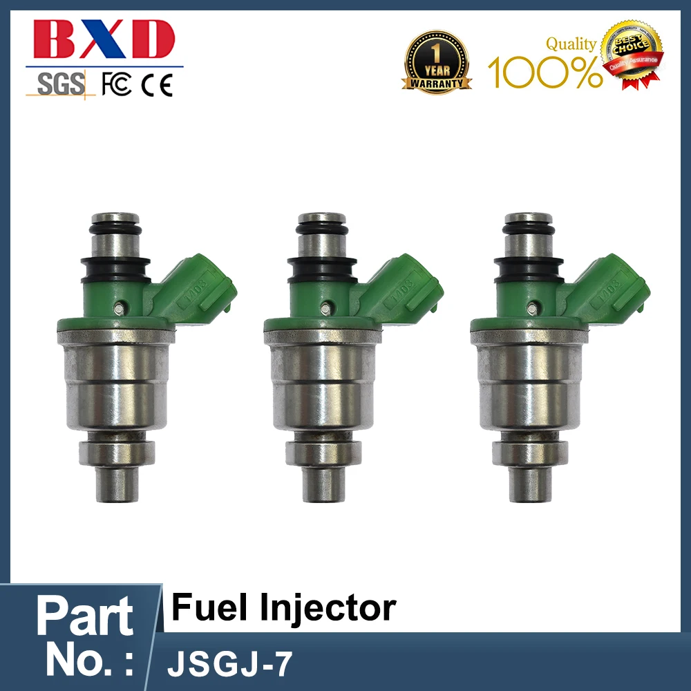 1/3X 15710-78G50 JSGJ-7 Renovation fuel injector for SUZUKI Jimny (JB23W) / Alto (HA12S) / KEI/ SWIFT(HN11S)  Wagon R(MC12S) K6A