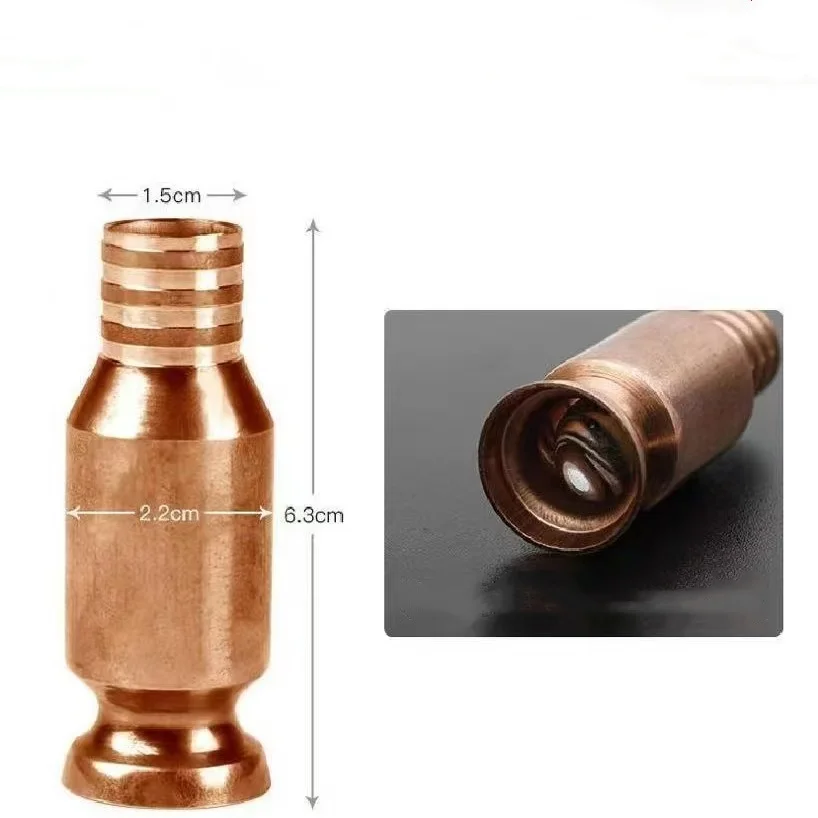 Kupfer Siphon Füllrohr Wasser Wechsler Manuelle Umleitung Rohr Armaturen Siphon Anschluss Benzin Kraftstoff Wasser Absorber