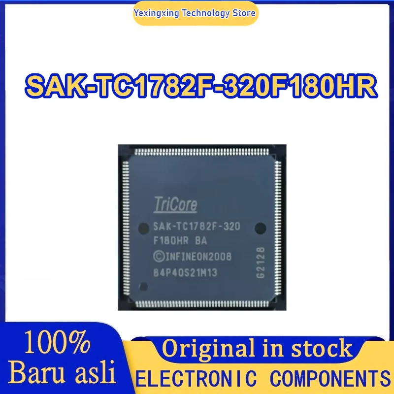 

SAK-TC1782F-320F180HR SAK-TC1782F K-TC1782F-320 F180HR BA QFP176 32-битный чипсет IC, новый оригинальный на складе