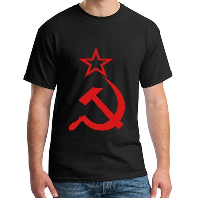 New Style Redstar t-shirt men and women Short Sleeve Novelty streetwear mens tee t shirts Clothes Normal