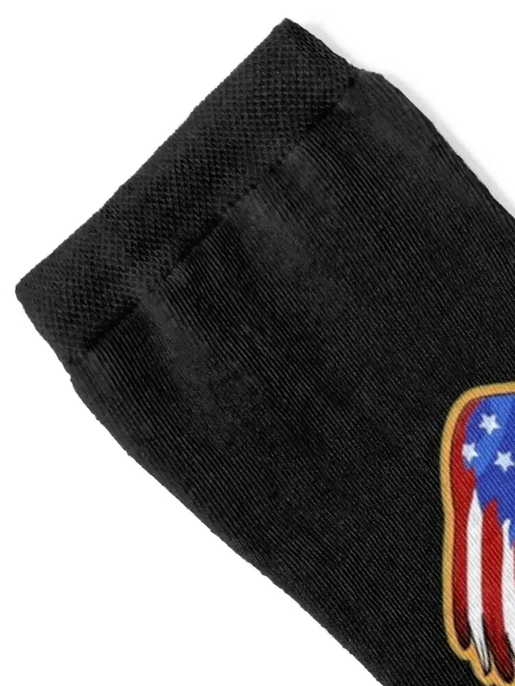 Goldwing Riders USA Patriotic t shirt for motorcycle Essential T-Shirt Socks Running cool tennis Socks Men Women's