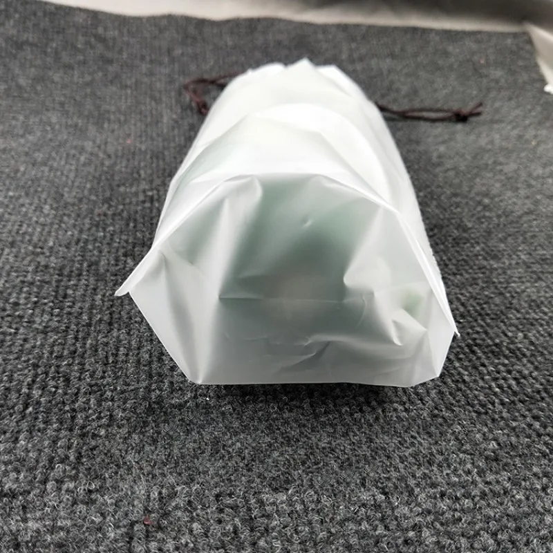 2PCS Translucent Drawstring Frosted Storage Bag for Umbrella Portable Kid Outdoor Umbrella Scratch-Proof Dustproof White Cover