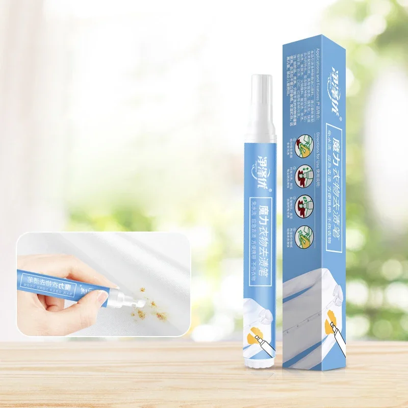 10ML Instant Stain Remover Pen & Spot Cleaner Portable Travel-Friendly For Clothes, Works On Food & Drink Stains
