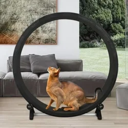 Silent Cat Treadmill Running Wheel Multi-function Cat Treadmill Wheels Roller Quiet Fitness Cats Toys Sports Cats Supplie Pet