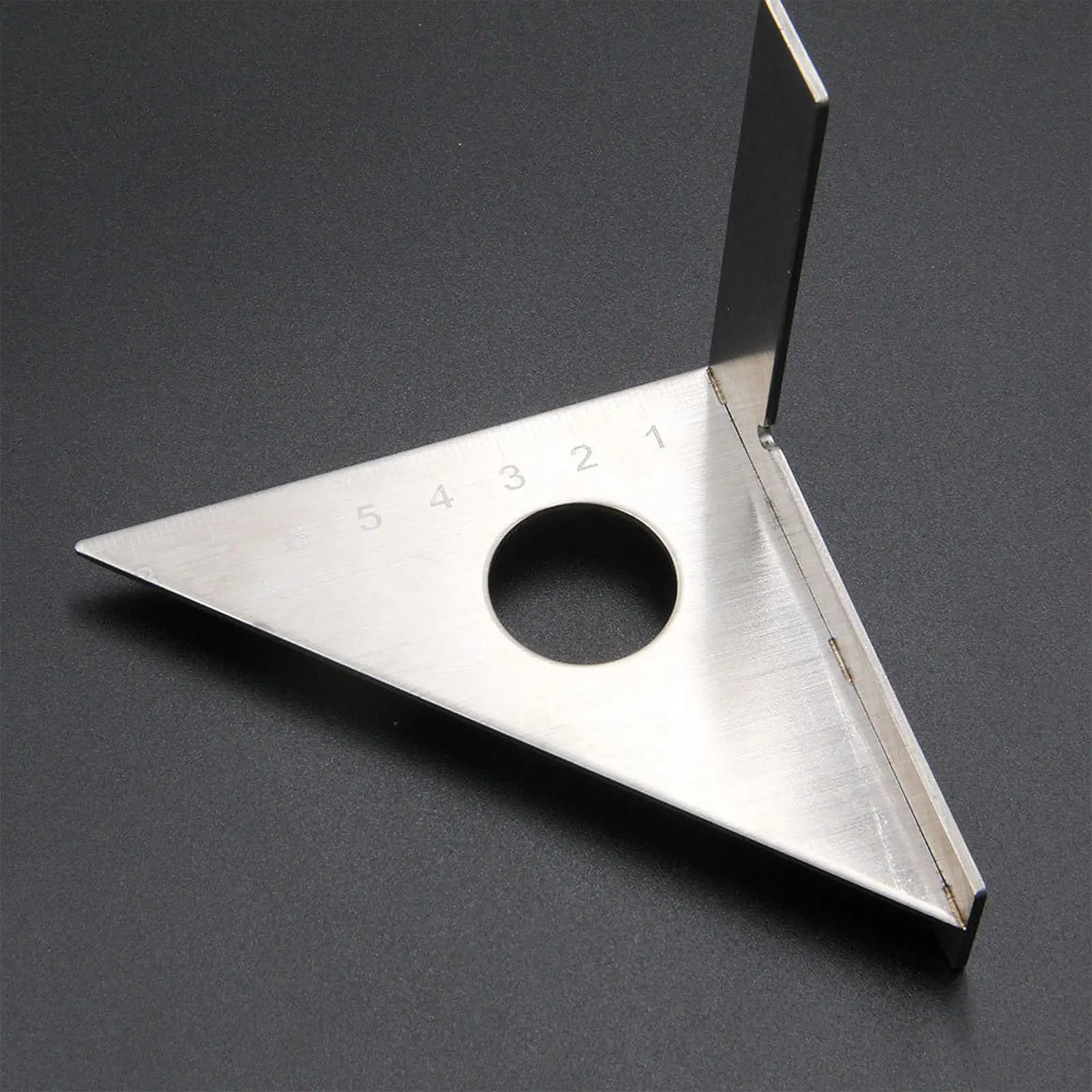 

Miter Triangle Ruler for Woodworking with 45/90 Degree Angles Precision Tool