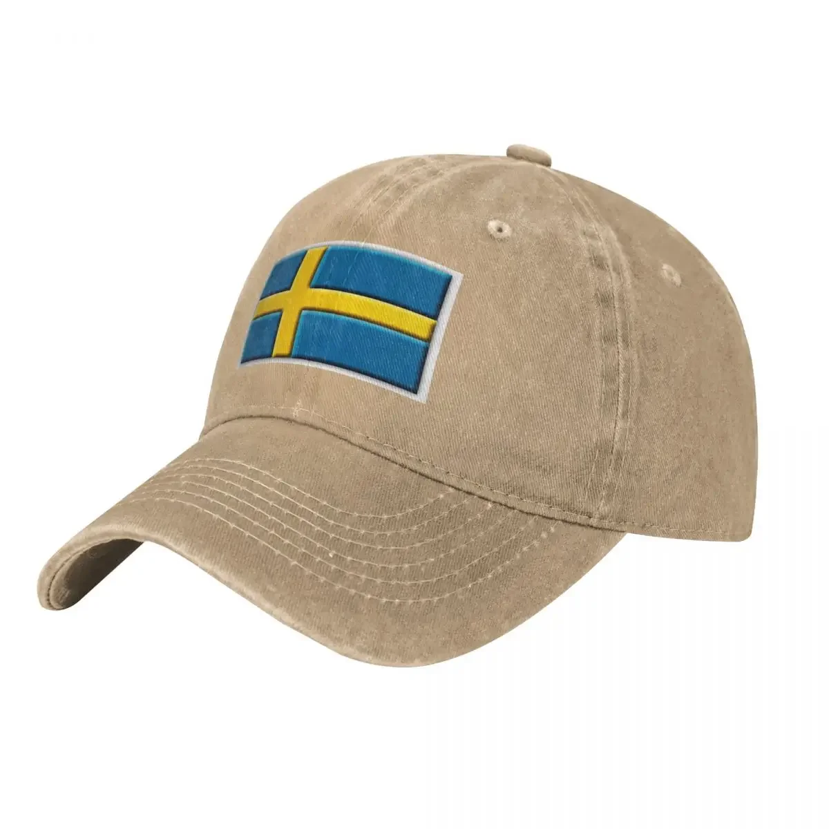Sweden 3D Flag Baseball Cap Horse Hat birthday Snapback Cap dad hat Caps Women Men's