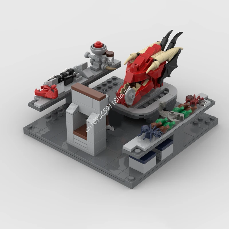 

460 шт. MOC сценарий Татуина Market Part07 Звездные боевые строительные блоки для развития терпения и рождественской игрушки в подарок