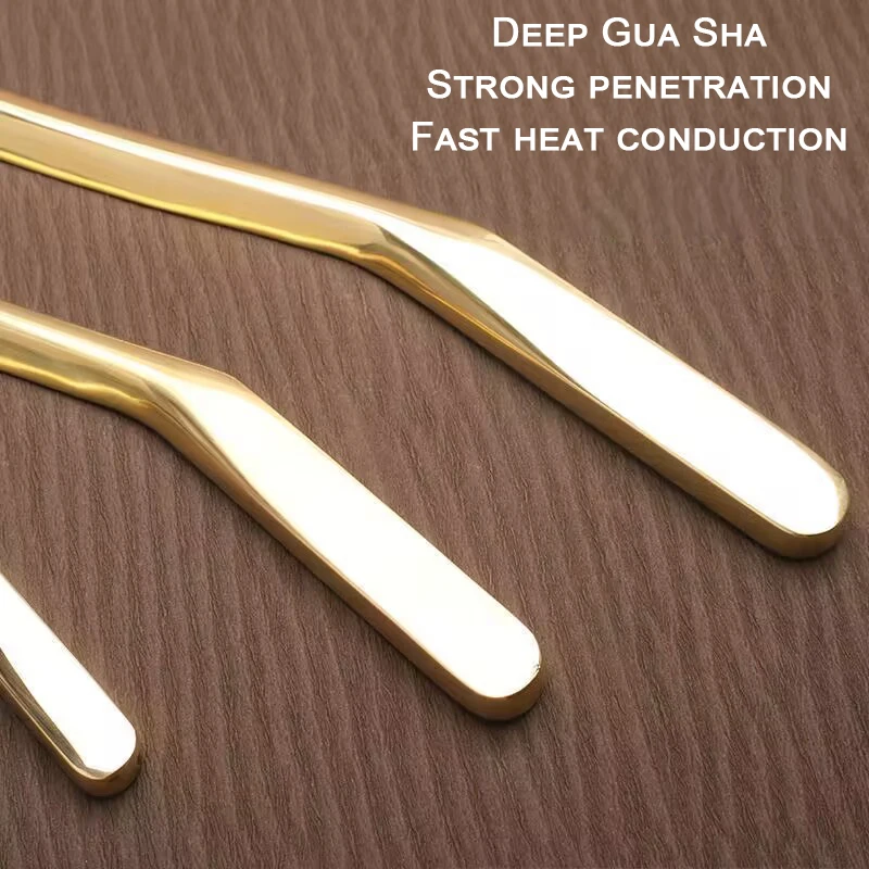 IASTM Physical Therapy Tools Stainless Steel Scraping Body Gua Sha Scraper Myofascial Muscle Release Massage Stick Pain Relief