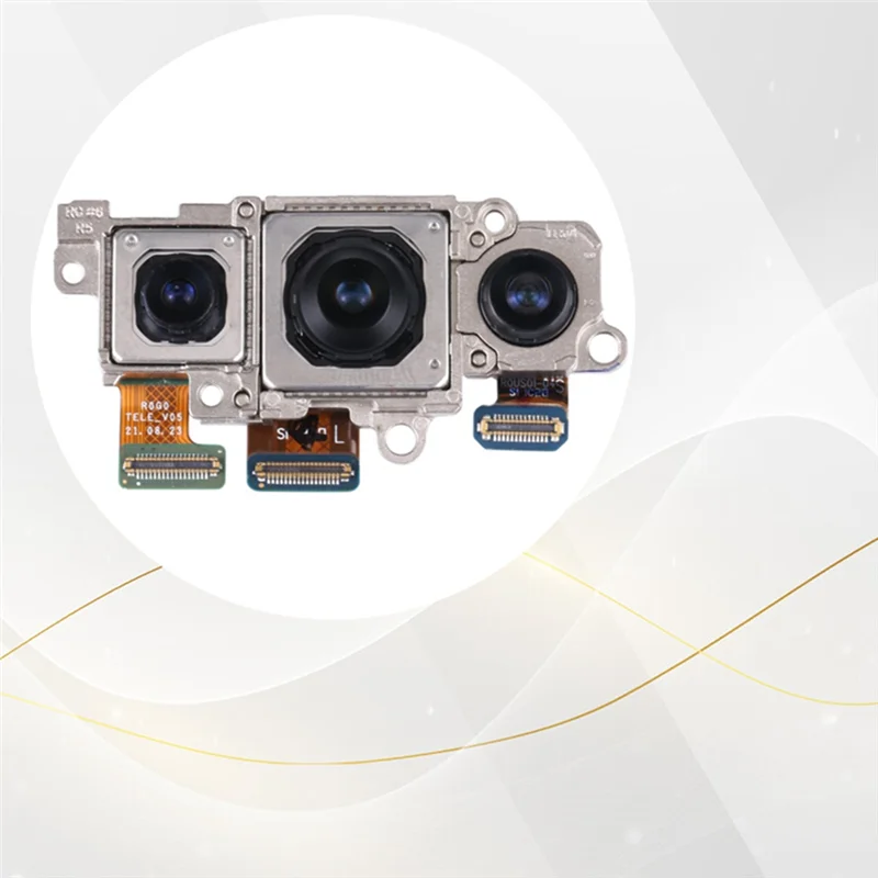 

GW-For Galaxy S22+ 5G SM-S906B Camera Set Telephoto + Wide + Rear Main Camera Parts Replacement