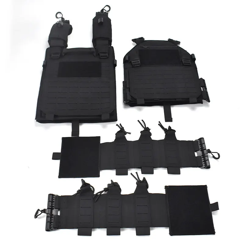 Multifunctional Tactical Vest V9 Quick-release Detachable Vest MOLLE Patrol Protection Side-opening Quick-release