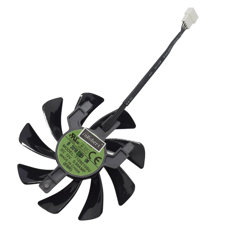 85mm t129215su substituição do fã da placa de vídeo para a safira rx 570 470d itx rx470d rx570 ventilador de refrigeração da placa gráfica