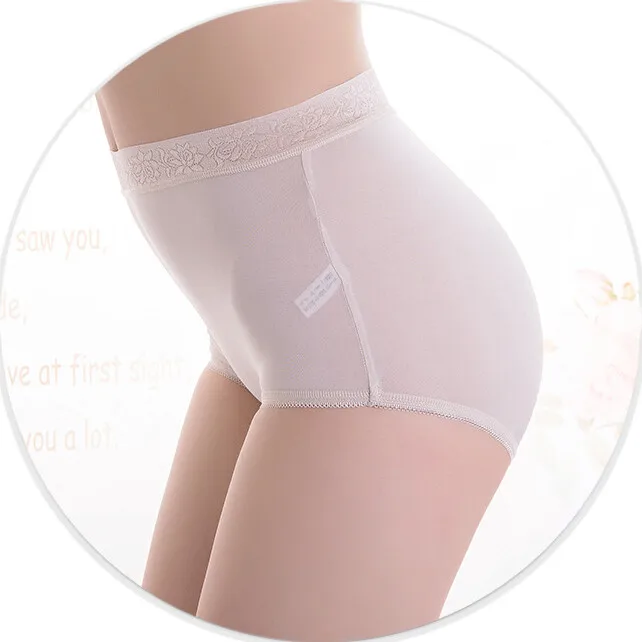 2 Pair Mulberry Silk Briefs For Women Lingerie Panties Breathable Lady Underwear