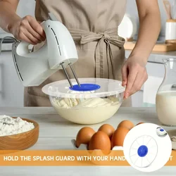 Whipping Egg Splatter Cover Egg Light Cream Beater Splatter Protector Egg Bowl Surround Stirring Splash Cover Kitchen Accessory