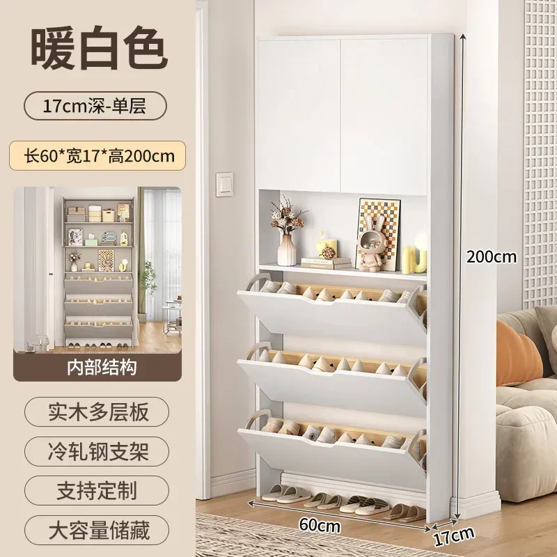 Entrance Hallway Shoe Cabinet Drawers Entryway Corner Compartment Shoe Shelf Storage Hidden Meuble Chaussure