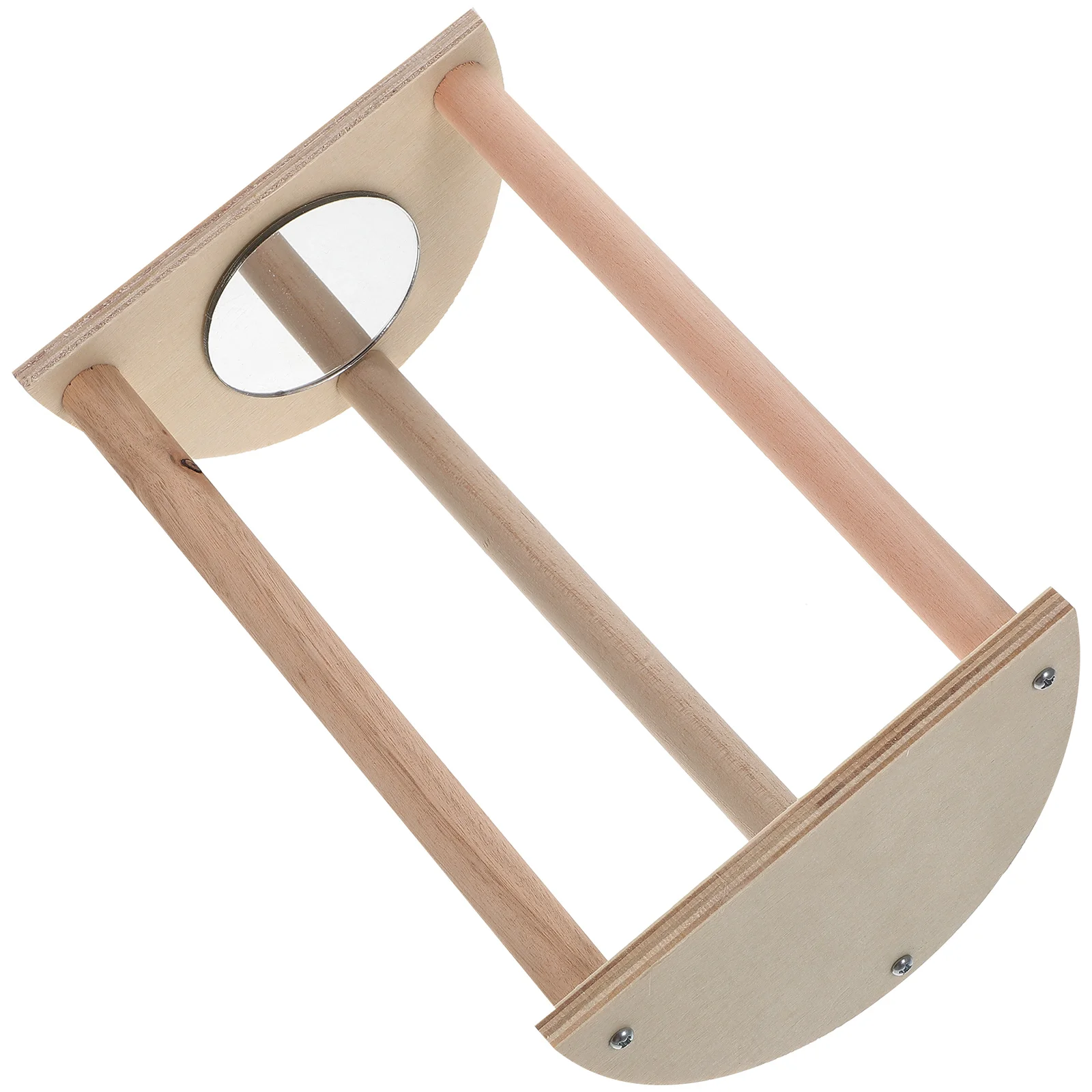 

Wooden Baby Roost Chick Perch for Brooder Chicken Toy Stand Durable Smooth Surface Leg Exercise Cozy Rest Sleep